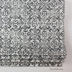 Custom Window Treatments by Lynn Chalk - Roman Shades