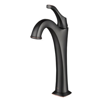 New Oil-Rubbed Bronze Cast Brass Fixed Spout Kitchen Bath Sink Faucet 97705TF 