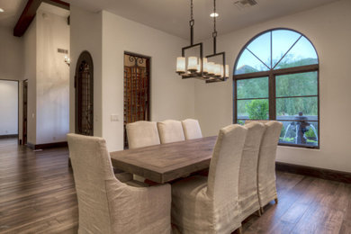 Inspiration for a dining room remodel in Phoenix
