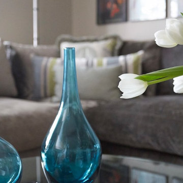 Mid-Century Eclectic Living Room