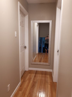 long mirror end of hallway?