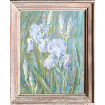 Charles Blaze Vukovich, Irises, Oil Painting