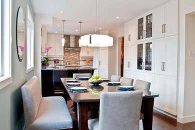 Transitional kitchen photo in Ottawa