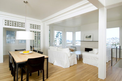 Trendy dining room photo in San Francisco