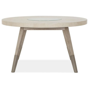Magnussen Lenox Round Dining Table in Acadia White