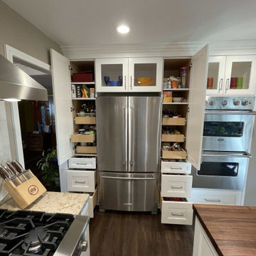 164 - Brea Orange County - Transitional Kitchen Remodel