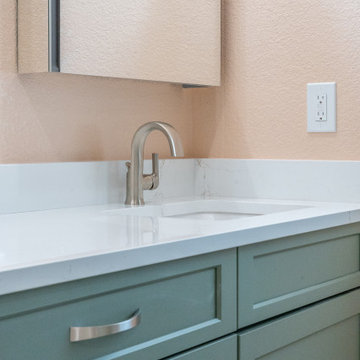 Bright Kitchen & Bathroom Makeover