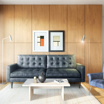 100% Top Grain Living - Naples