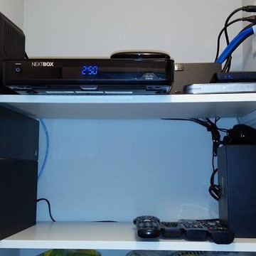 TV Installation - Ceramic Tile Wall