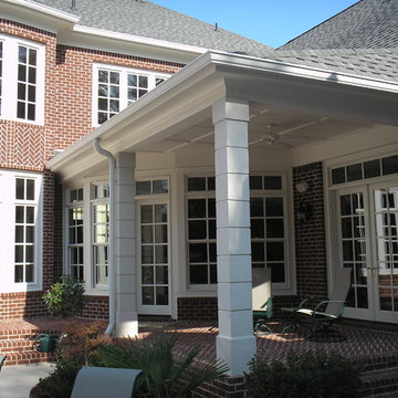 Double-hung and fixed windows and patio doors.