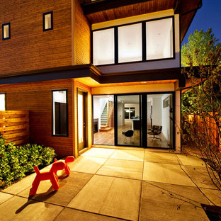 Modernes Haus mit Holzfassade in Denver