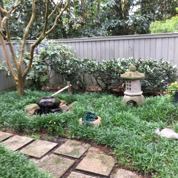 Shaded Asian Garden