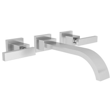 Newport Brass 3-2041 Secant 1.2 GPM Widespread Wall Mounted - Polished Chrome