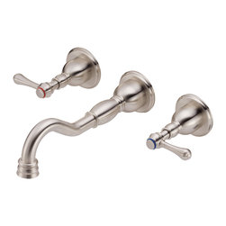 Danze Opulence&trade; Two Handle Wall Mount Lavatory Faucet Trim Kit - Bathroom Faucets And Showerheads