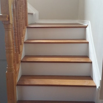 Hardwood Stair re-finish