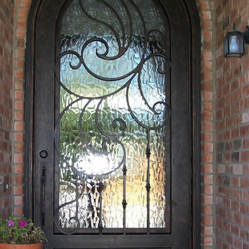Single Iron Door