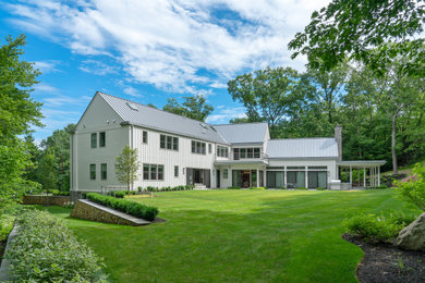 Country house exterior in Boston.