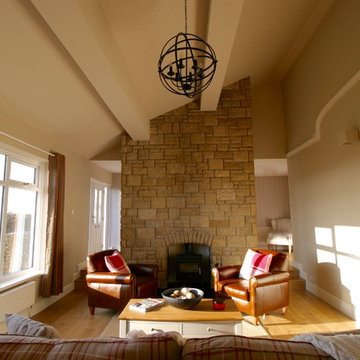 A modern country style living room