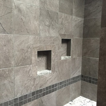 Custom Bathrooms By : S & S Fine Homes, Ltd.