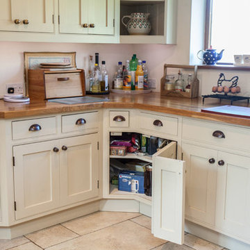 Traditional kitchen in a barn conversion