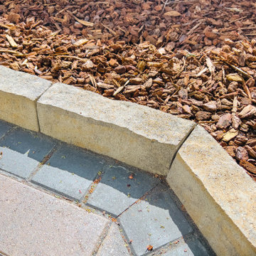 Backyard Remodel (Pavers, Mulch, Shrubs, Planter Bed, Edger)