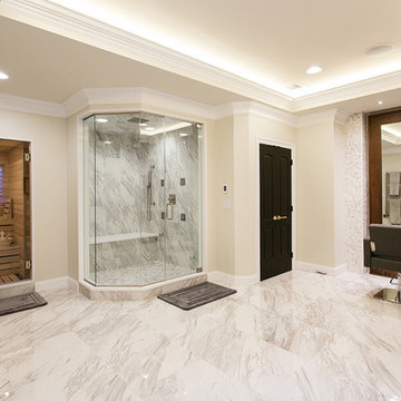 Basement Remodel - Spa, Bar, Seating Area, Wine Room, Spare Bedroom