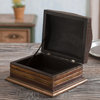 Novica Handmade Royal VicunaLeather And Wood Decorative Box