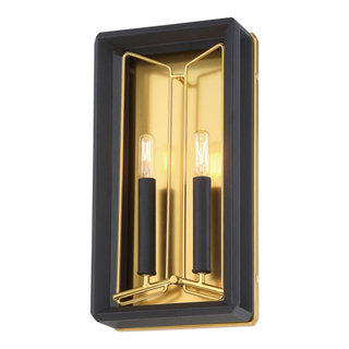 Elk Lighting Rigby 1 Light Wall Sconce in Oil Rubbed Bronze and Tarnished Brass