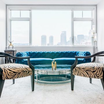 Mood Indigo: A Burroughs Wharf Condo Remodeled