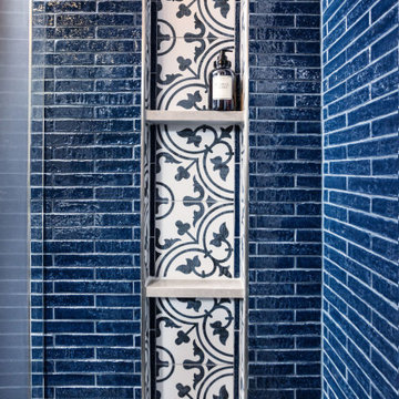 Ainslie Bathroom Revamp: Deep Blue Interiors