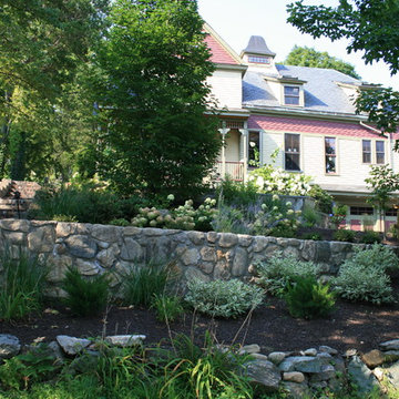 Planted Retaining Wall