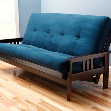 Monterey Frame with Navy Suede Mattress