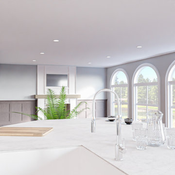 Kitchen and dining design