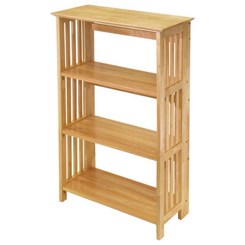 Winsome Wood Mission 4-Tier Shelf