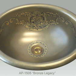 Full Gold & Platinum Decorations - Bathroom Sinks