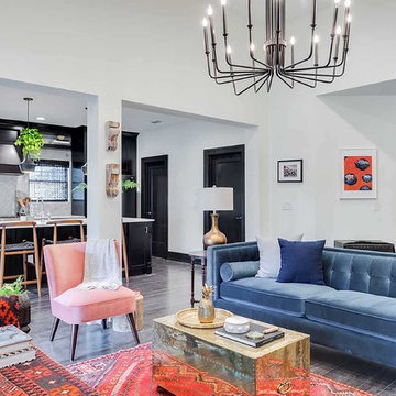 Tudor Style With Hints of Tropical Colorful Allure