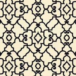 The Taj : Black - Fabric