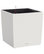 Cube Cottage Self Watering Planter, 40x40x40 CM, White