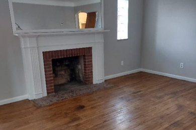 Inspiration for a living room remodel in Dallas