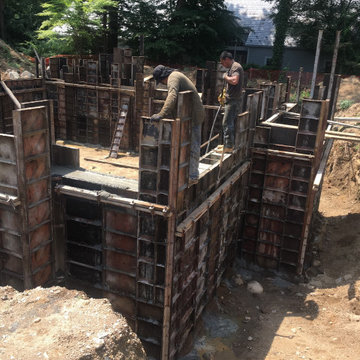 Construction Chronology of a new Luxury Residence in Flower Hill, NY