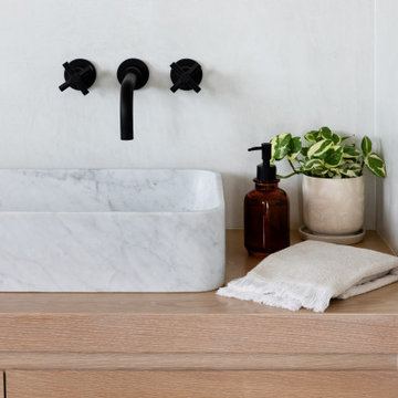 3 Modern Tadelakt Bathrooms in Oceanside CA
