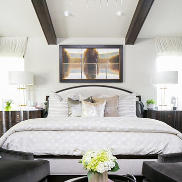 Master Bedroom Retreat | Del Mar Inland Residence