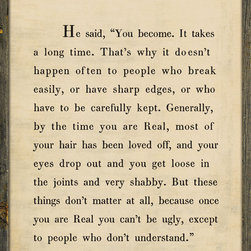 The Book Collection Velveteen Rabbit Art Print - Picture Frames