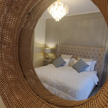 Cozy apartment shabby chic modern style