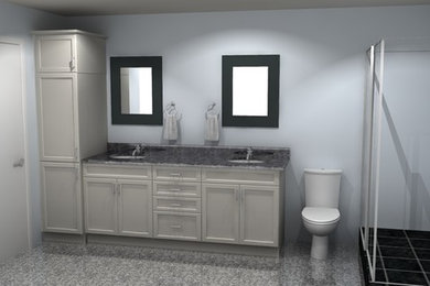 Bathroom - traditional bathroom idea in Other