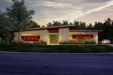 Modern exterior home idea in Kansas City