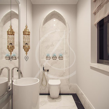 Family villa Contemporary Arabic Interior Design