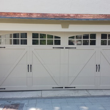 New Carriage House Door Installation