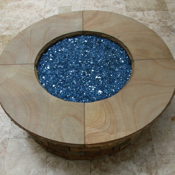 Sandstone Gas Firepit