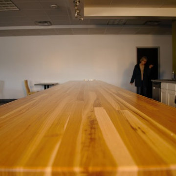 Butcher Block Bar Top for Commercial Church